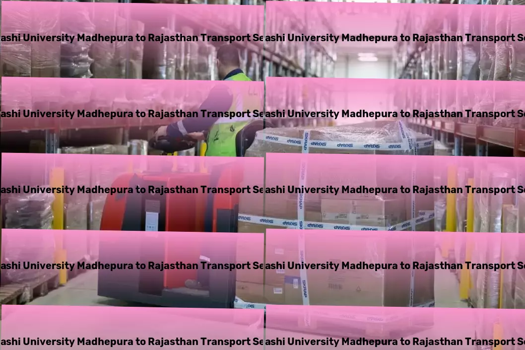 Abhilashi University Madhepura to Rajasthan Transport Business freight services