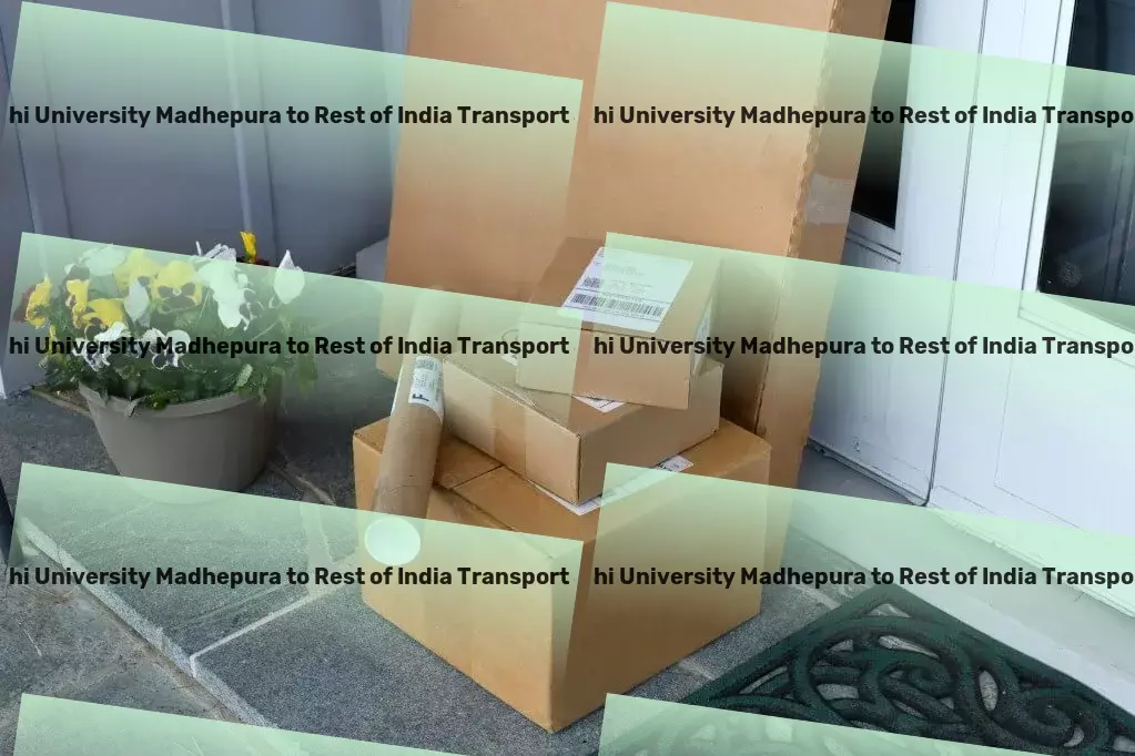 Abhilashi University Madhepura to Rest Of India Transport On-demand logistics