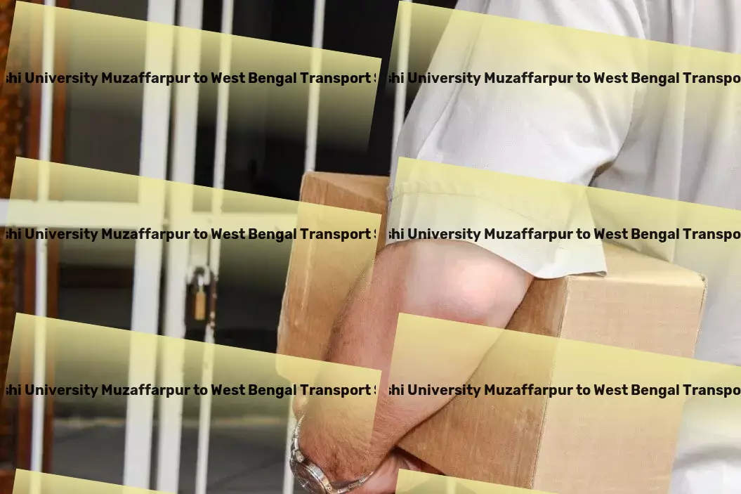 Abhilashi University Muzaffarpur to West Bengal Transport Heavy cargo transport solutions