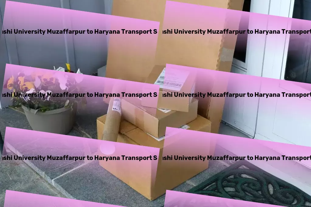 Abhilashi University Muzaffarpur to Haryana Transport Adventure awaits with our tailored travel solutions! - Bulk cargo transport