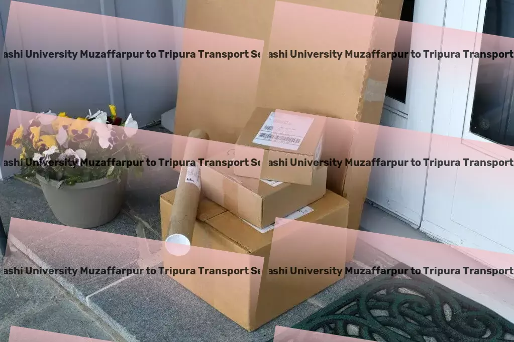 Abhilashi University Muzaffarpur to Tripura Transport Efficient package logistics