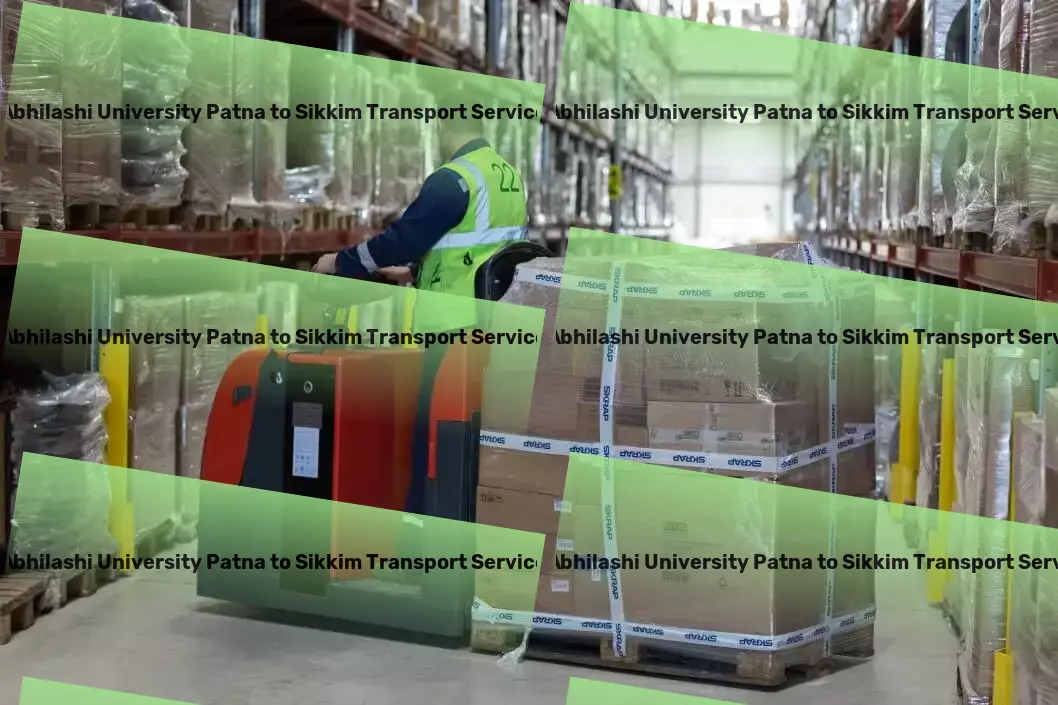 Abhilashi University Patna to Sikkim Transport Containerized shipping