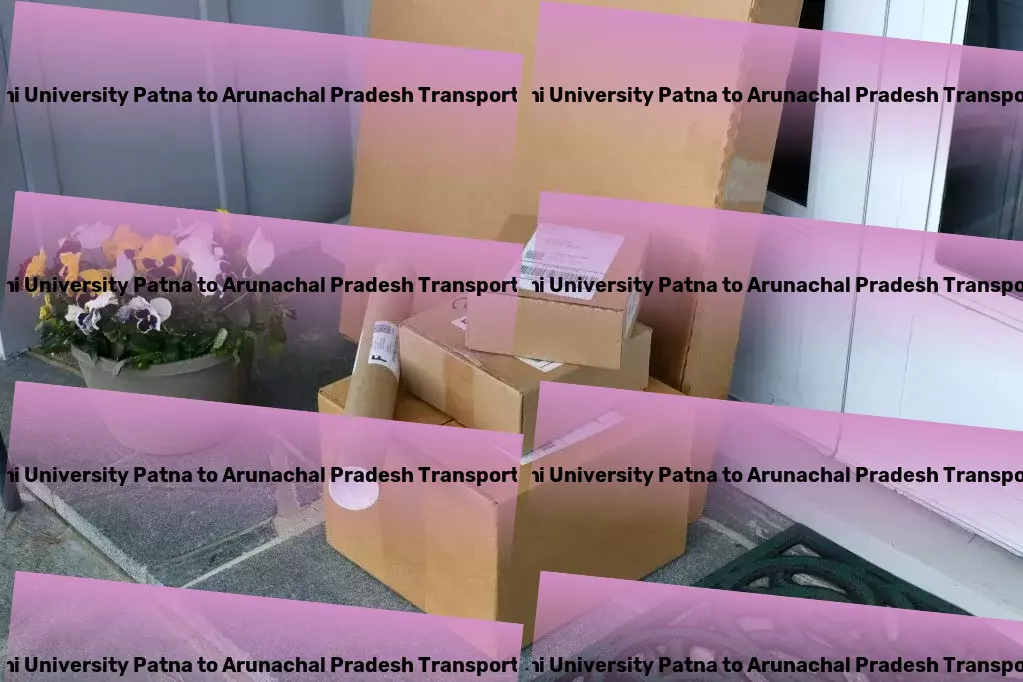 Abhilashi University Patna to Arunachal Pradesh Transport Domestic courier services