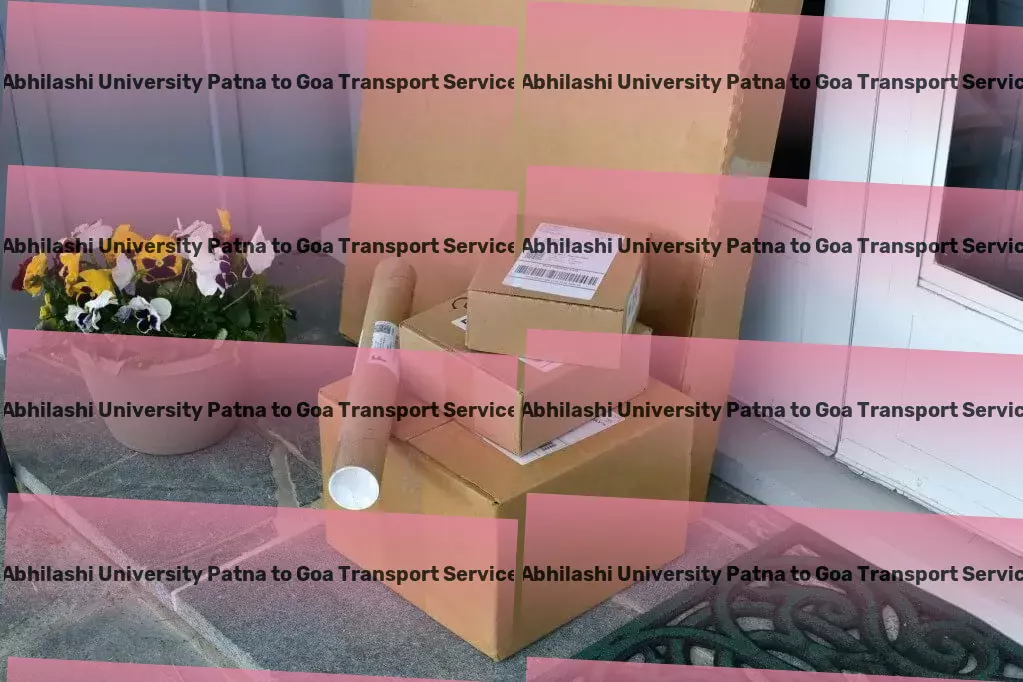 Abhilashi University Patna to Goa Transport Heavy load moving services