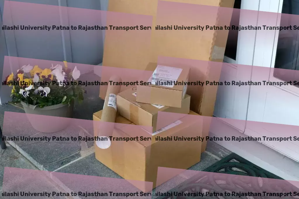 Abhilashi University Patna to Rajasthan Transport The ultimate solution for swift goods movement across India. - Multi-modal freight solutions