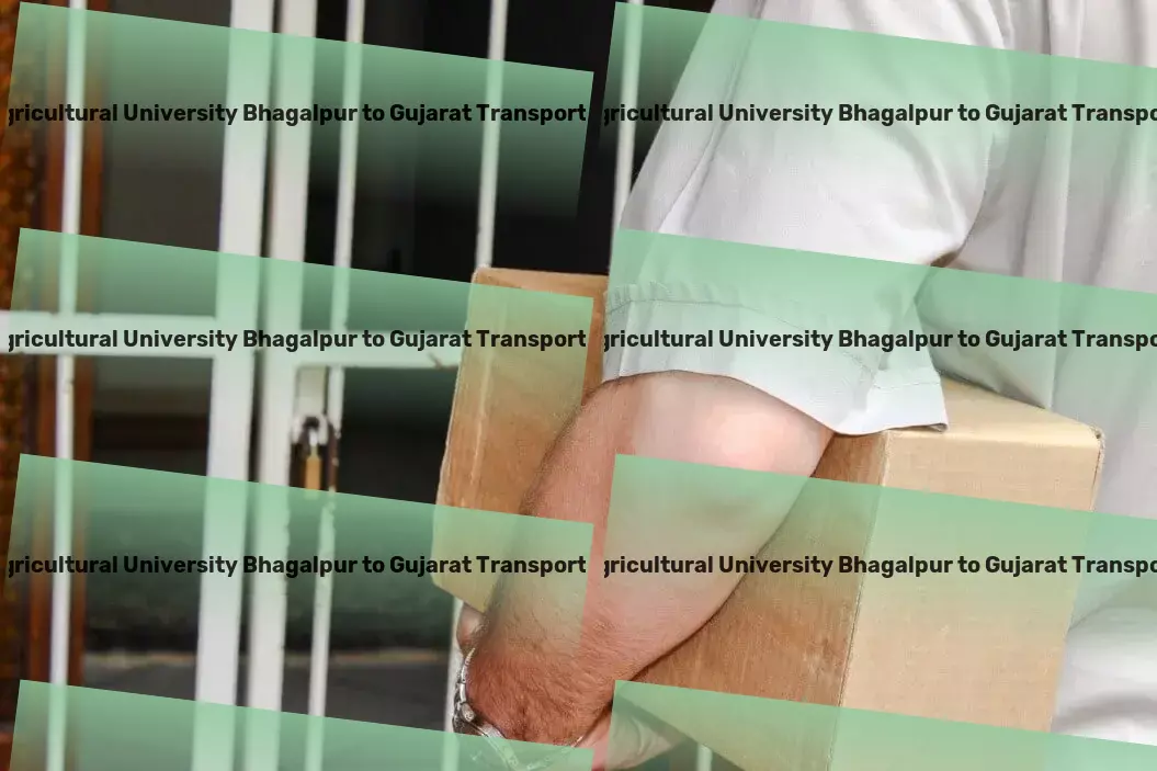 Bihar Agricultural University Bhagalpur to Gujarat Transport Relocation transport services