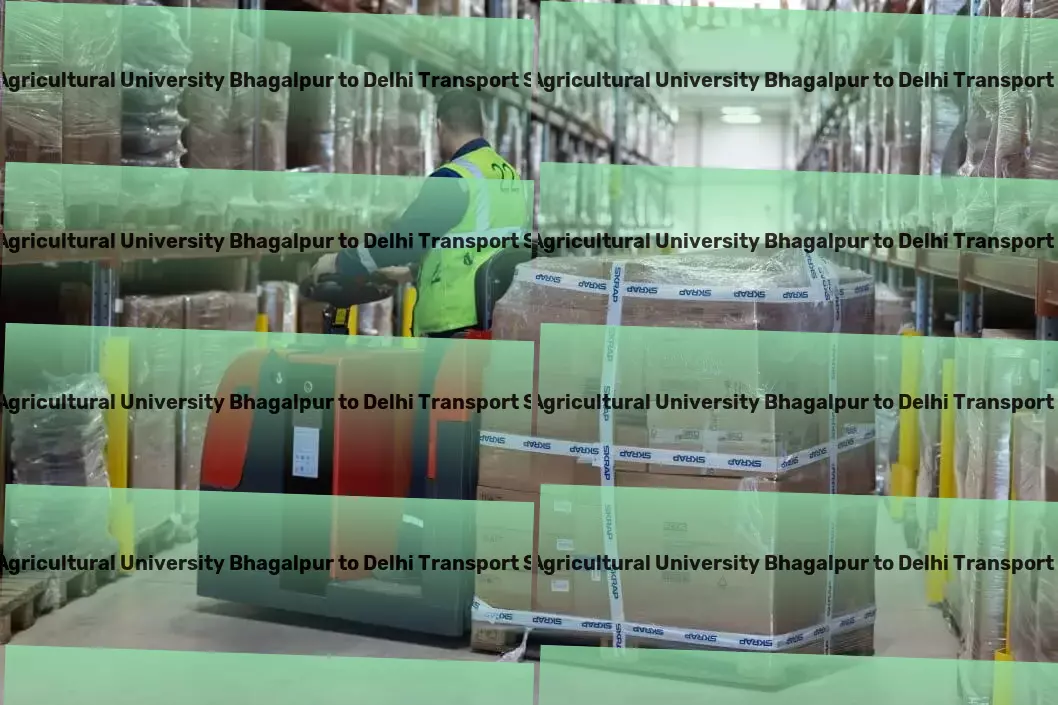 Bihar Agricultural University Bhagalpur to Delhi Transport Door-to-door cargo services