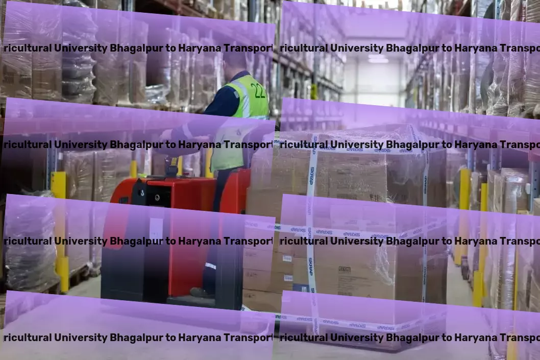 Bihar Agricultural University Bhagalpur to Haryana Transport Less than truckload logistics