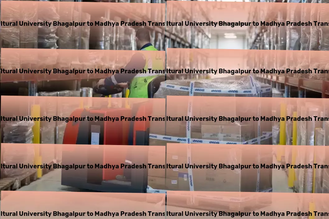 Bihar Agricultural University Bhagalpur to Madhya Pradesh Transport Nurture your green haven with ease! - Custom freight transport