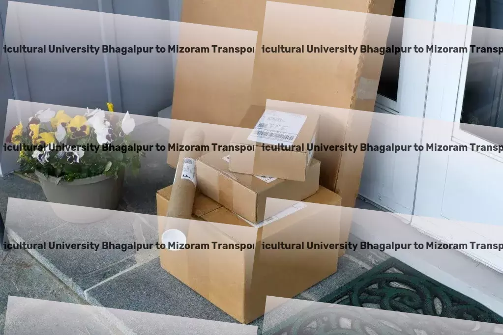 Bihar Agricultural University Bhagalpur to Mizoram Transport High-volume shipping services