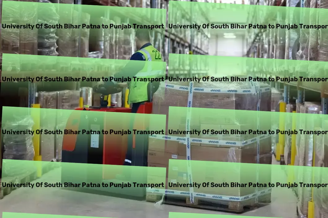 Central University Of South Bihar Patna to Punjab Transport Heavy load freight services