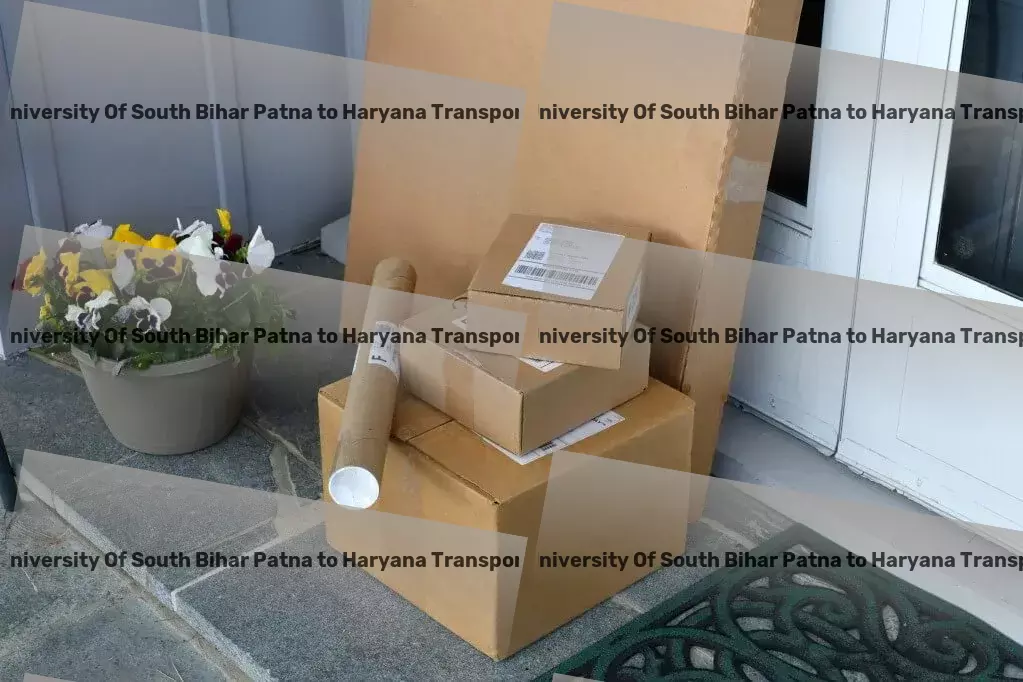 Central University Of South Bihar Patna to Haryana Transport Local goods forwarding