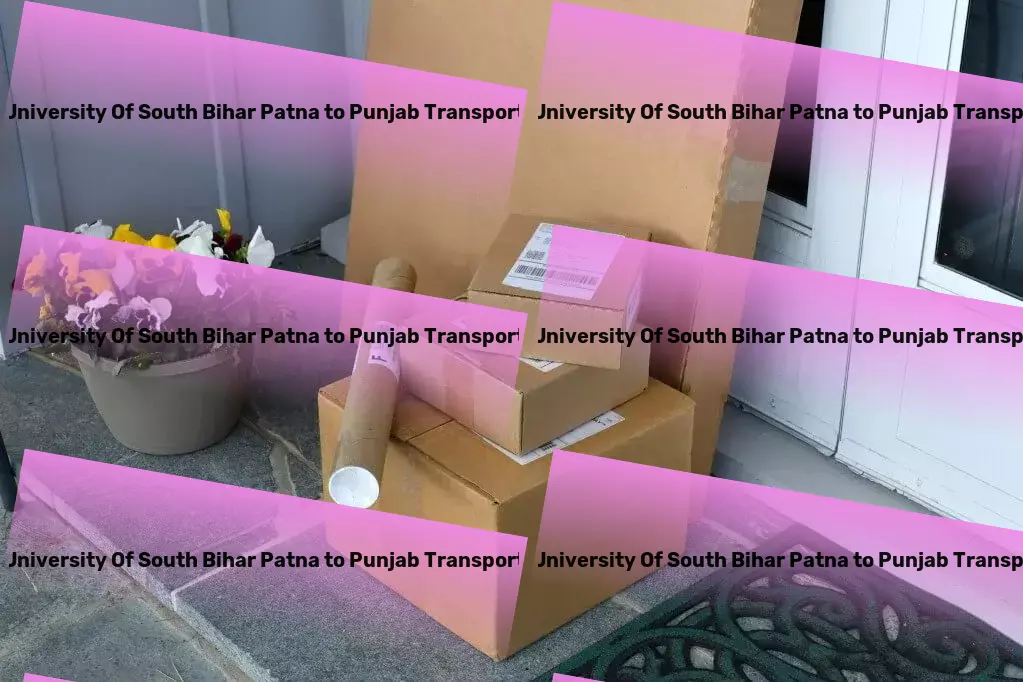 Central University Of South Bihar Patna to Punjab Transport Simplified logistics and transport services for India! - Comprehensive courier services