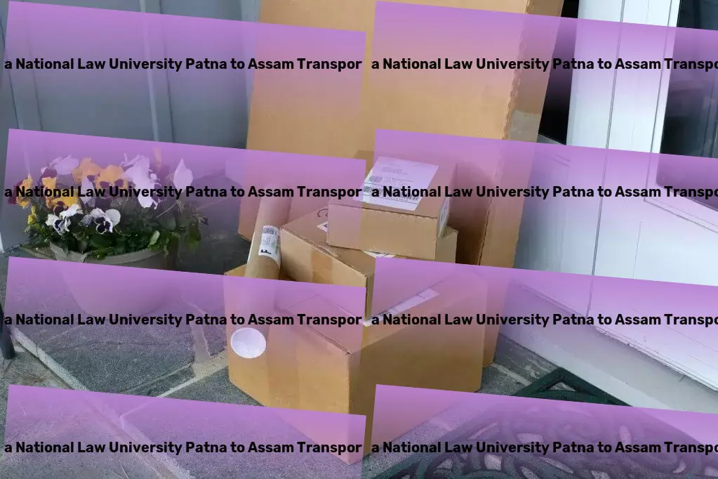 Chanakya National Law University Patna to Assam Transport Long-haul goods services