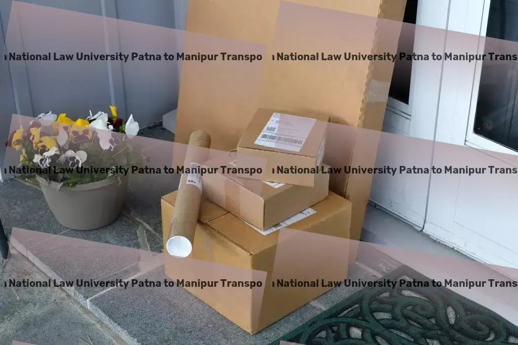 Chanakya National Law University Patna to Manipur Transport Express package services