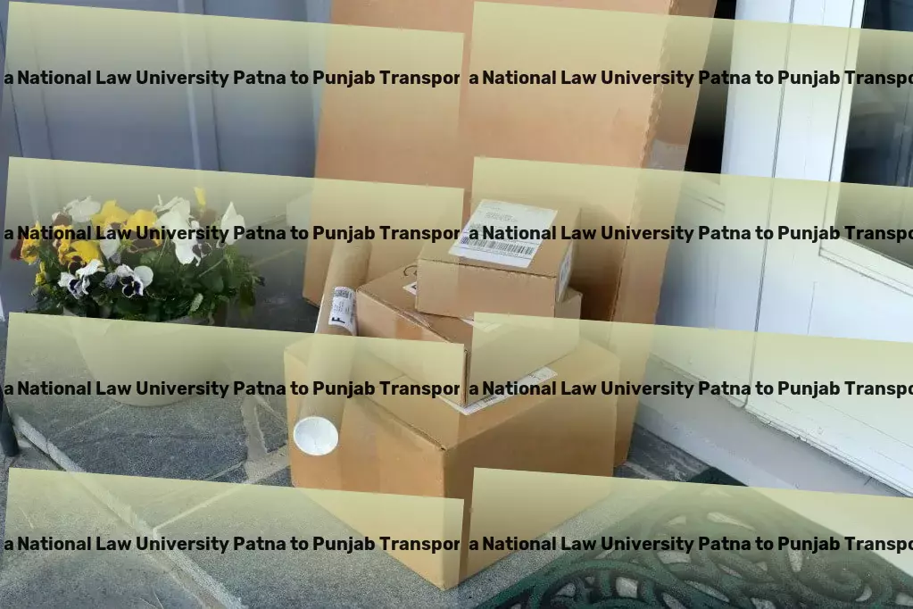 Chanakya National Law University Patna to Punjab Transport Unlocking the secrets of successful entrepreneurship! - Customized transport solutions