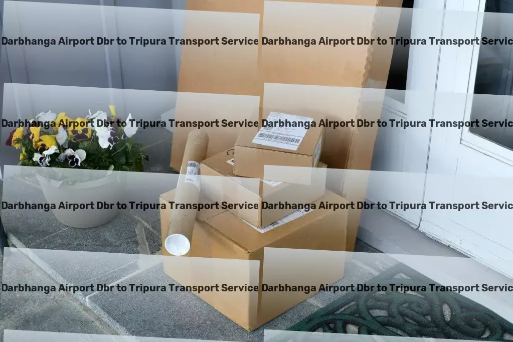 Darbhanga Airport Dbr to Tripura Transport Navigating the future of shipping with smart solutions. - High-volume goods transport