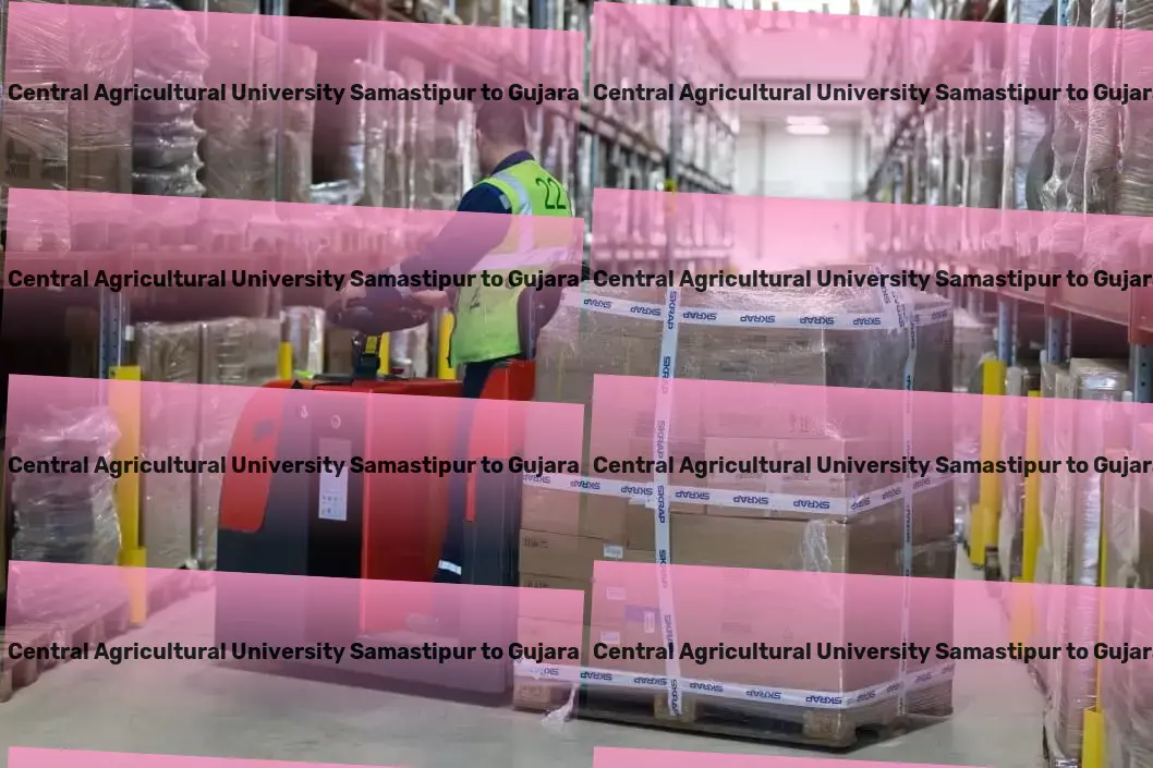 Dr Rajendra Prasad Central Agricultural University Samastipur to Gujarat Transport Where technology and expertise meet India's logistics needs! - Long haul trucking