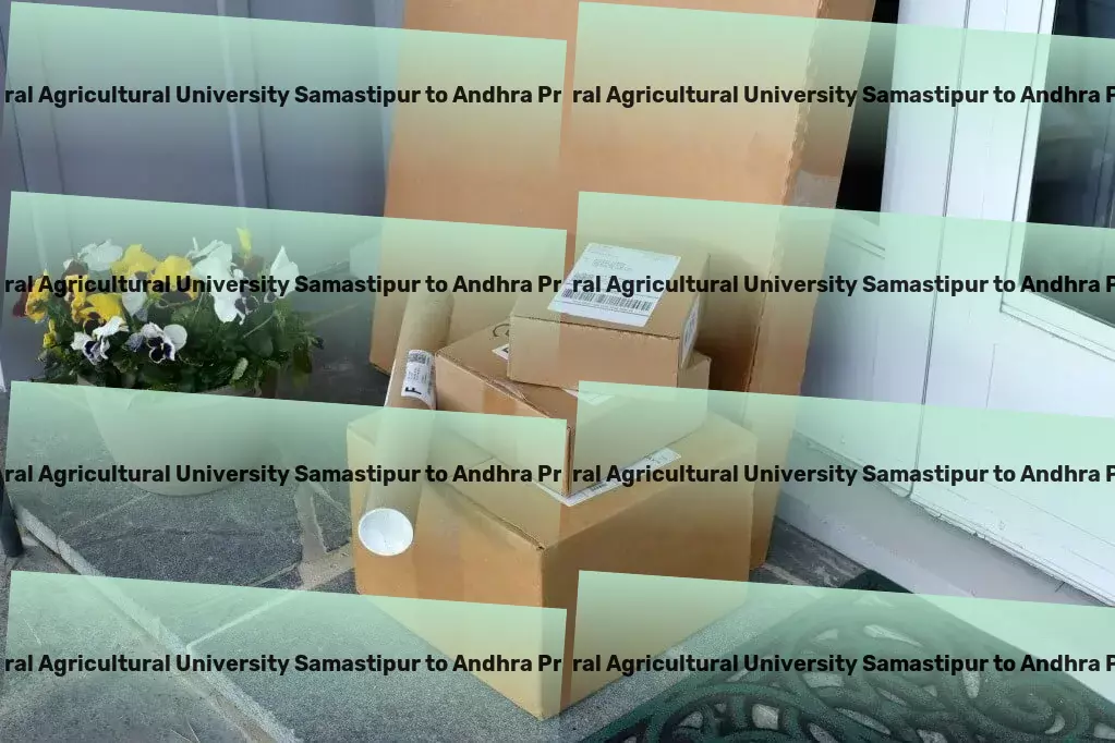 Dr Rajendra Prasad Central Agricultural University Samastipur to Andhra Pradesh Transport Containerized shipping