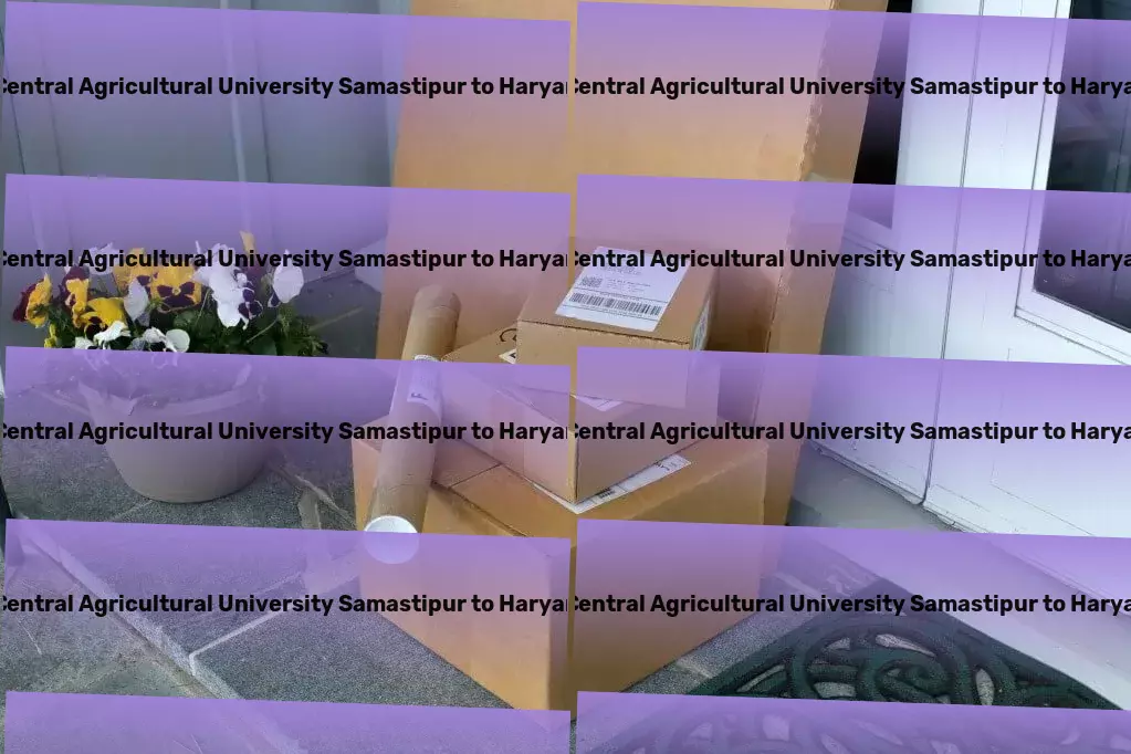 Dr Rajendra Prasad Central Agricultural University Samastipur to Haryana Transport Direct transport solutions