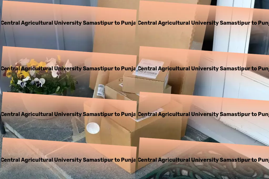 Dr Rajendra Prasad Central Agricultural University Samastipur to Punjab Transport Navigate the globe with ease and elegance! - Efficient road shipping