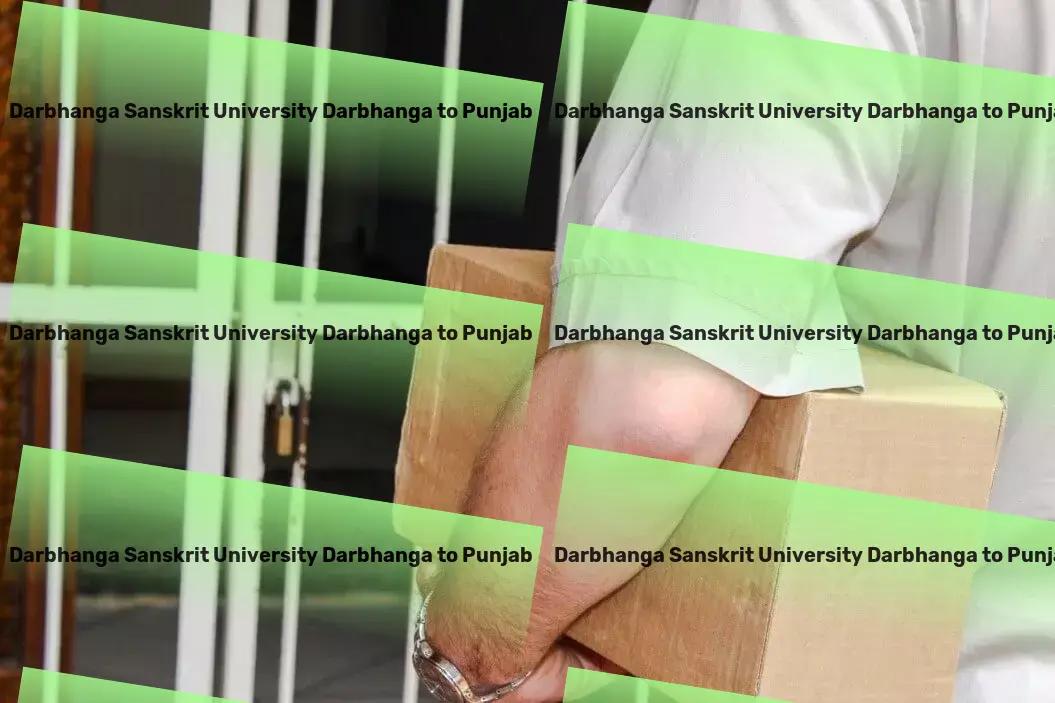 Kameshwar Singh Darbhanga Sanskrit University Darbhanga to Punjab Transport Your key to overcoming transportation hurdles within India. - Part load shipping