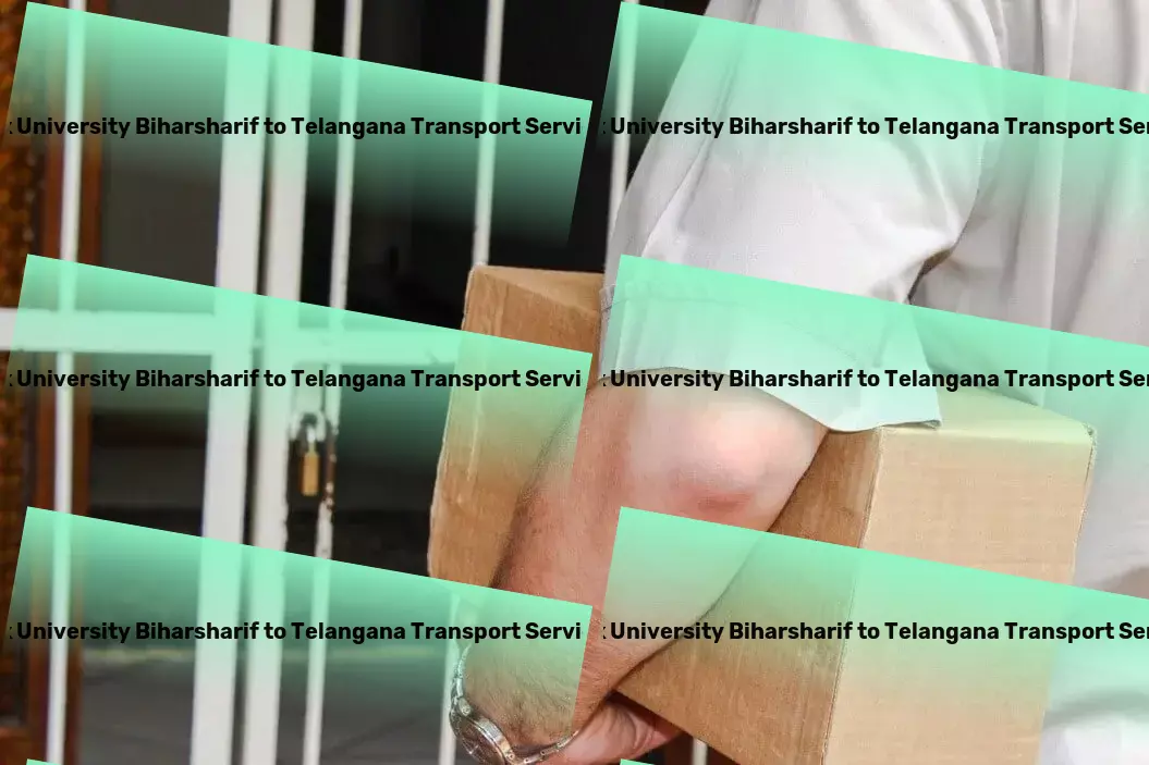 Kk University Biharsharif to Telangana Transport Gardening: Where creativity meets nature. - Express parcel services