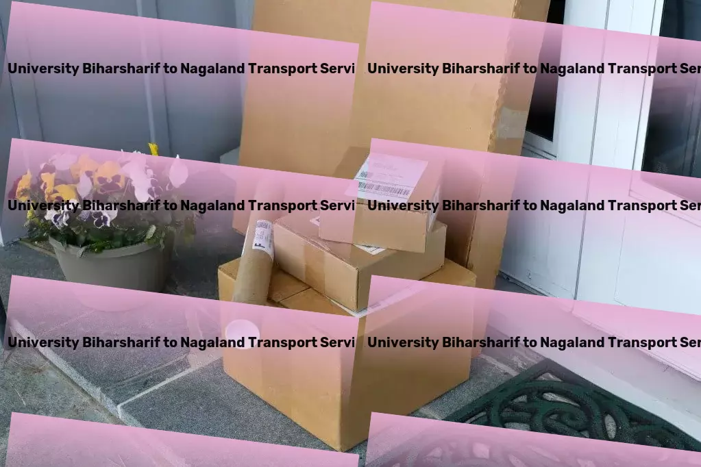 Kk University Biharsharif to Nagaland Transport Efficient package services