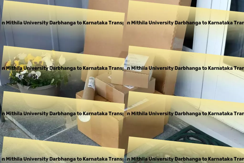 Lalit Narayan Mithila University Darbhanga to Karnataka Transport High-capacity freight logistics