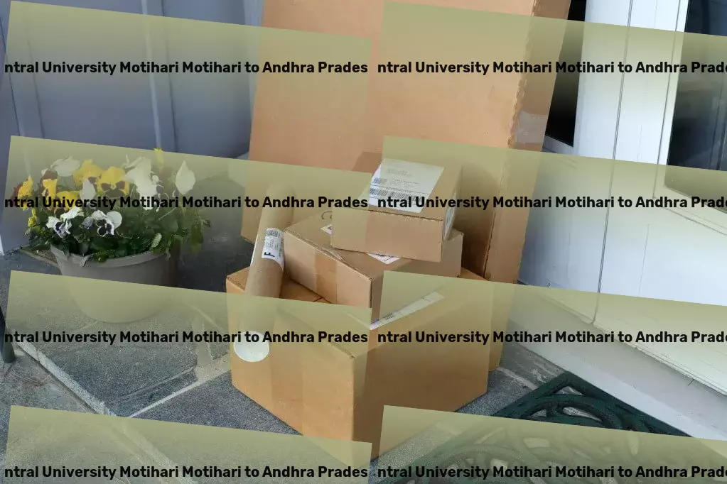 Mahatma Gandhi Central University Motihari Motihari to Andhra Pradesh Transport Nationwide package forwarding