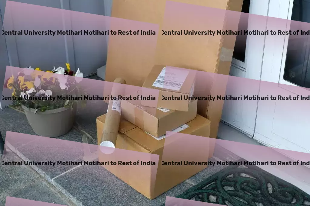 Mahatma Gandhi Central University Motihari Motihari to Rest Of India Transport Inter-city logistics solutions