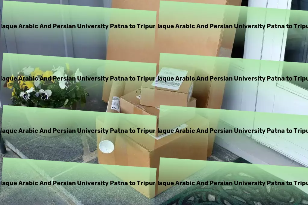 Maulana Mazharul Haque Arabic And Persian University Patna to Tripura Transport Urban goods forwarding