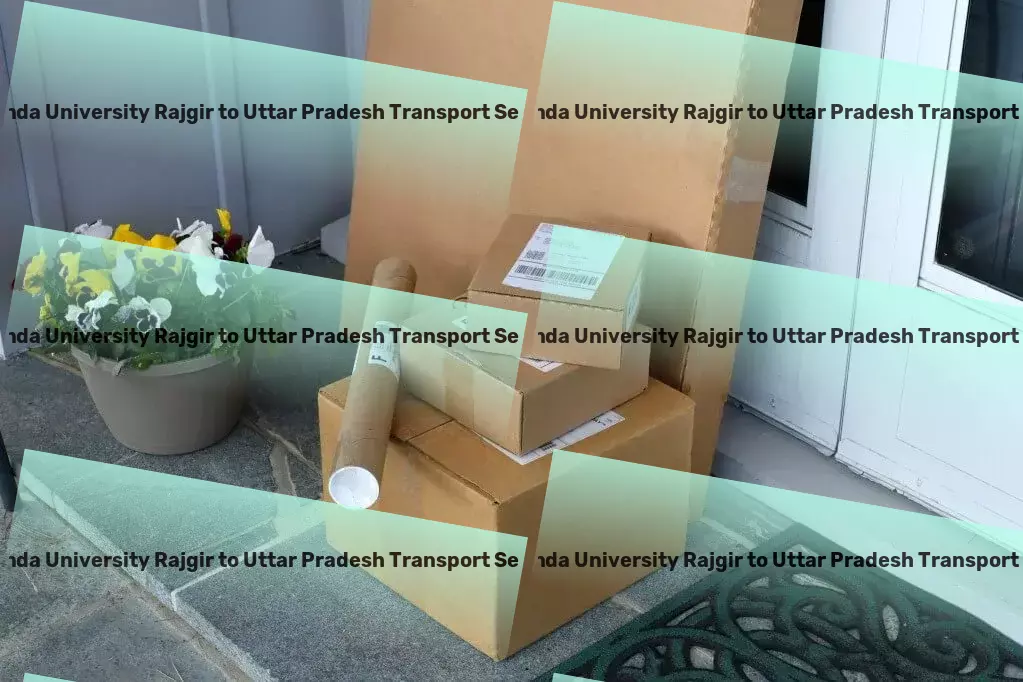 Nalanda University Rajgir to Uttar Pradesh Transport Rapid courier services