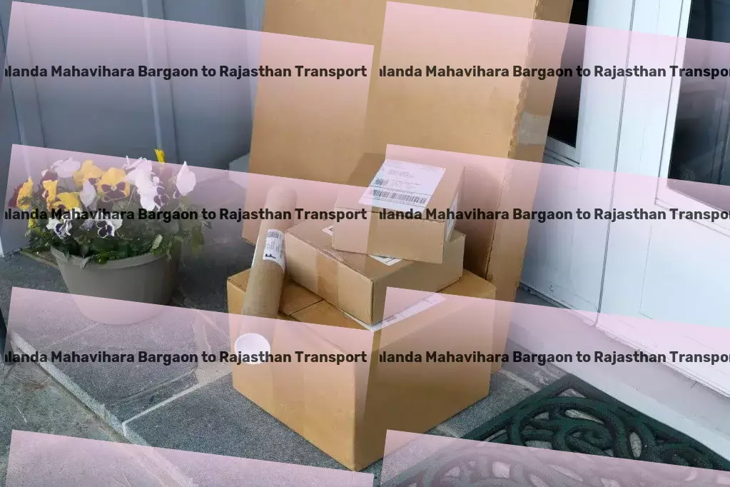 Nava Nalanda Mahavihara Bargaon to Rajasthan Transport Large-scale packers and movers