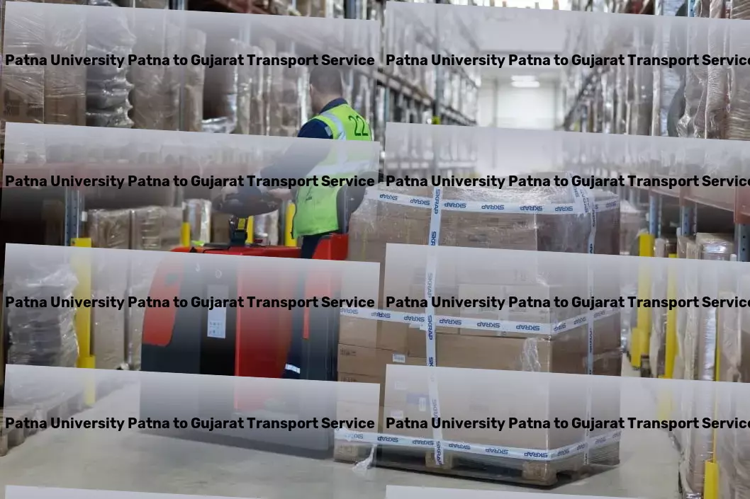 Patna University Patna to Gujarat Transport Nationwide cargo delivery