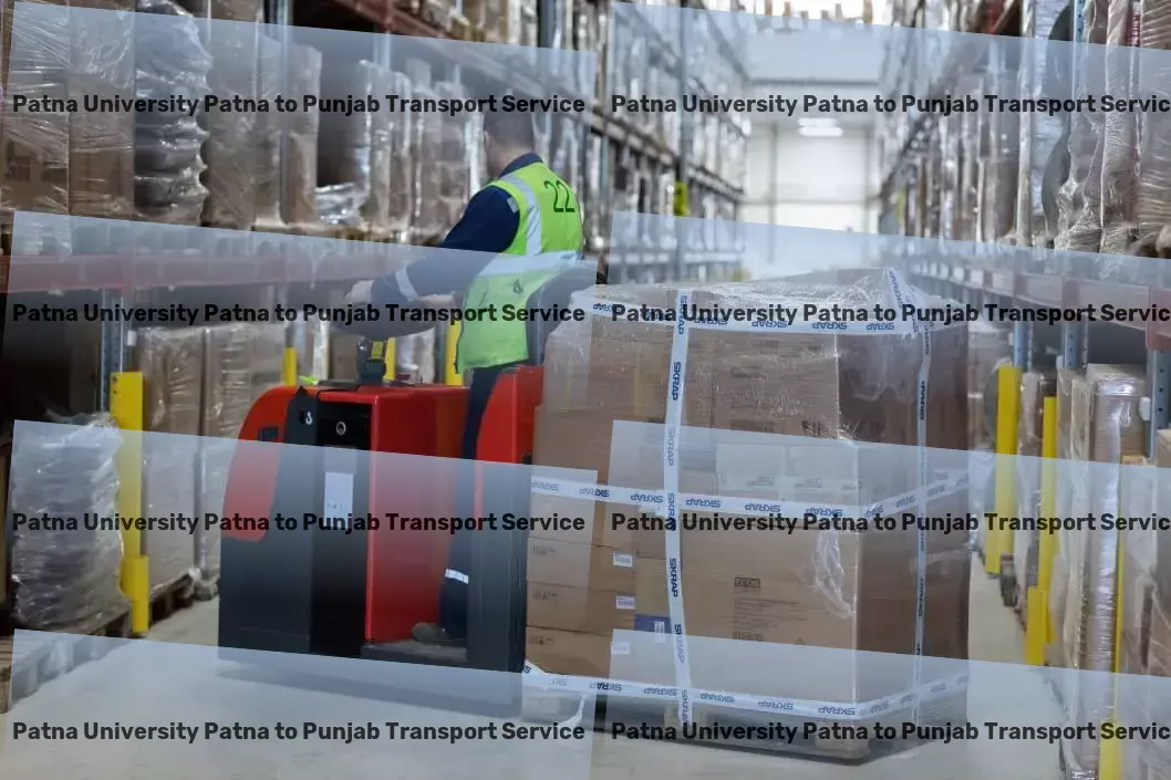 Patna University Patna to Punjab Transport Beyond just trips - creating experiences that resonate! - Full-scale package delivery